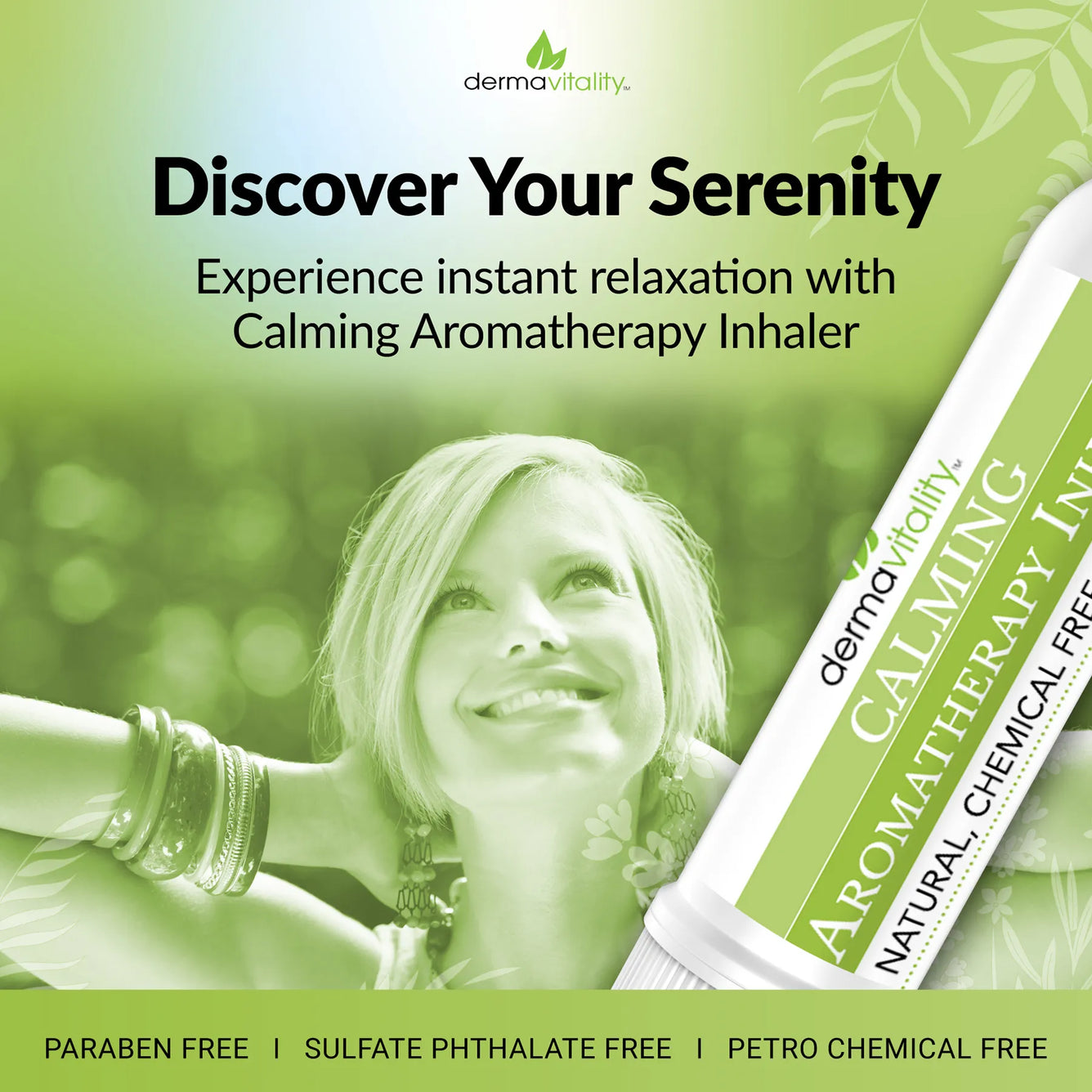 Inhalador de aromaterapia para el estrés y la ansiedad