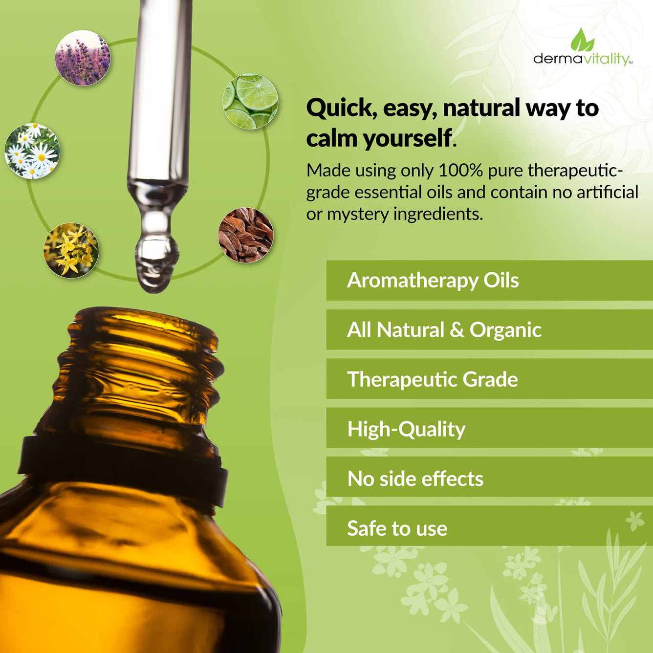 Inhalador de aromaterapia para el estrés y la ansiedad