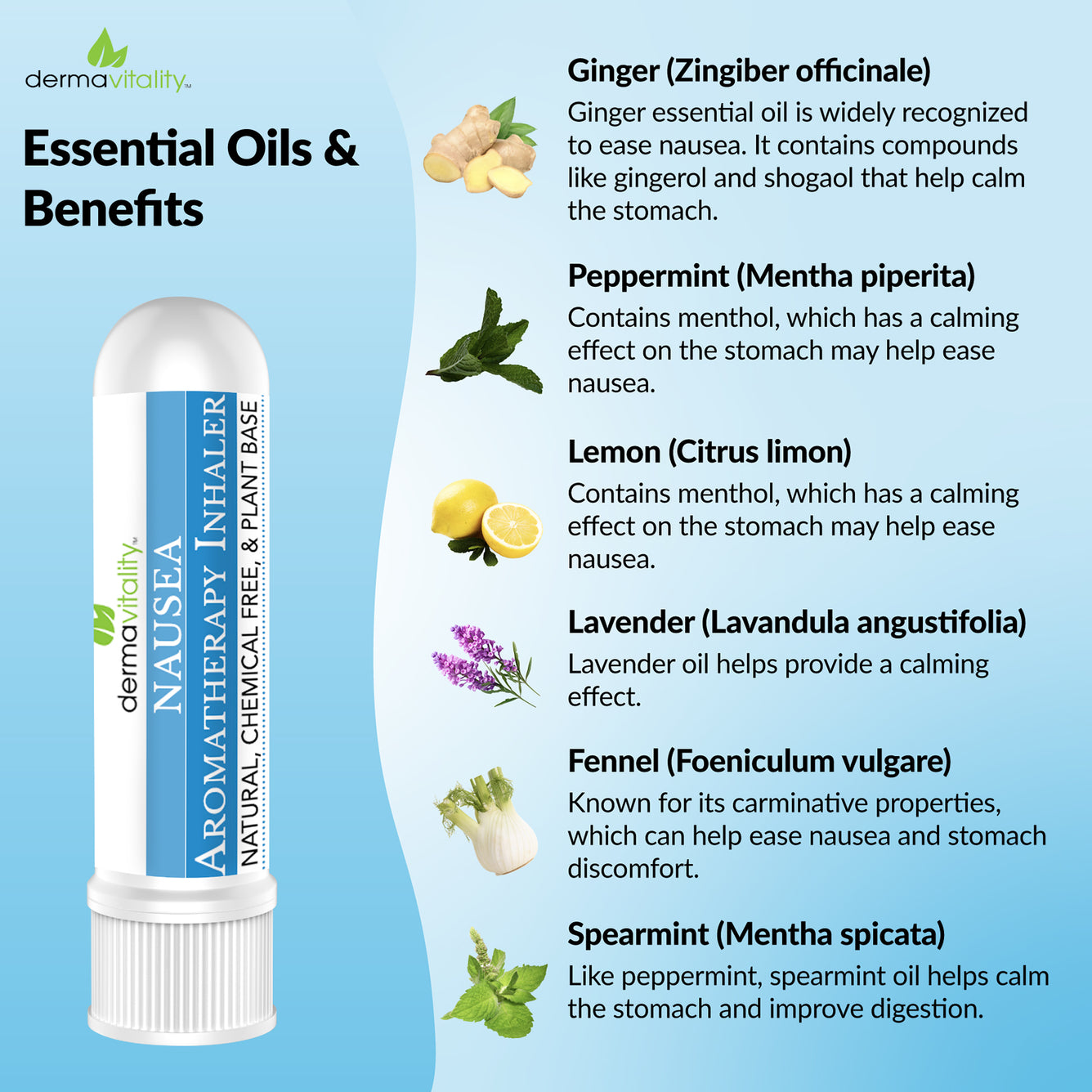 Aromatherapy Nasal Inhalers