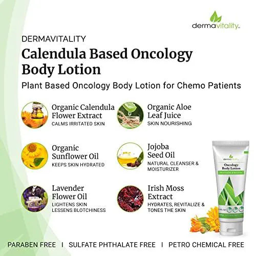 calendula based oncology body lotion