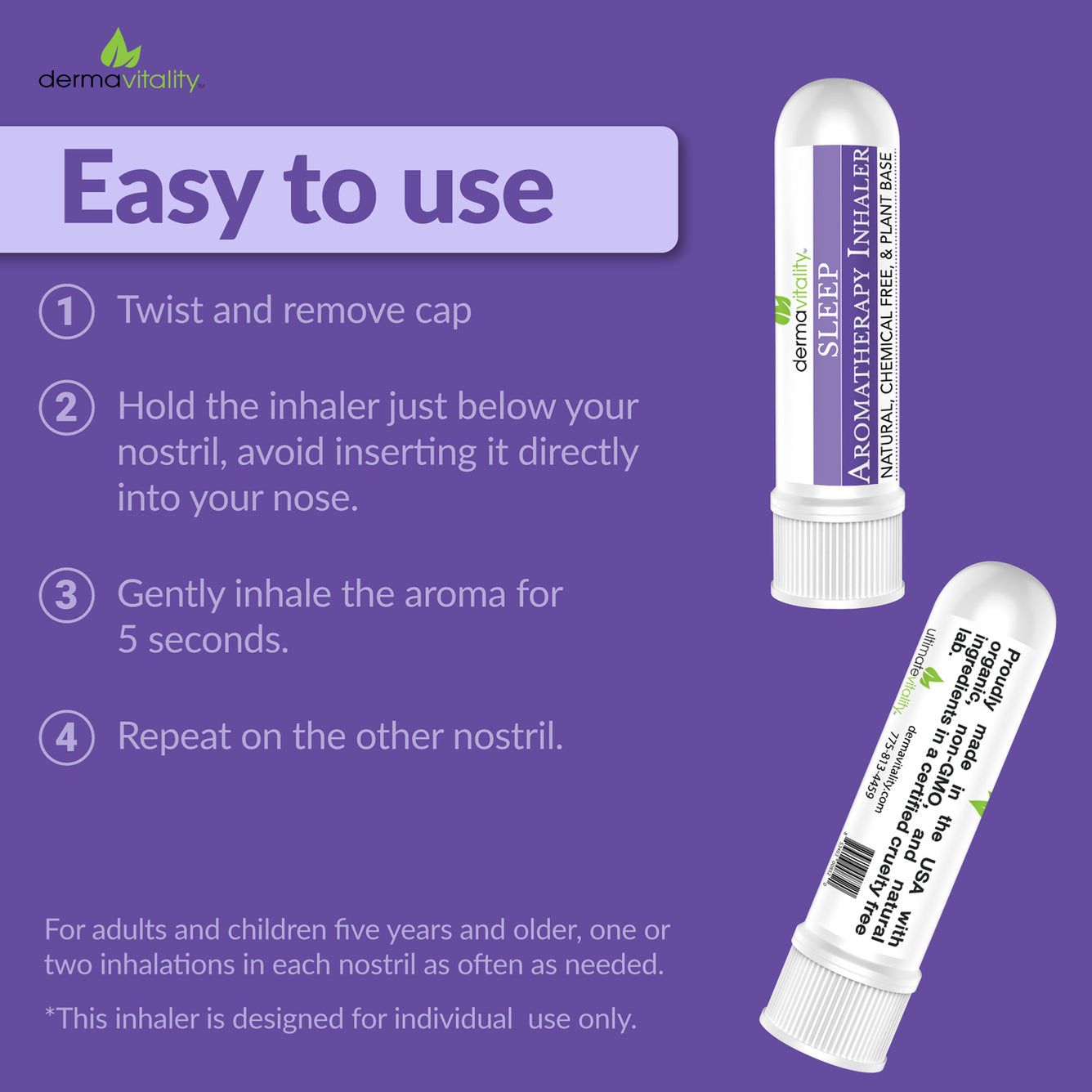 Aromatherapy Nasal Inhalers