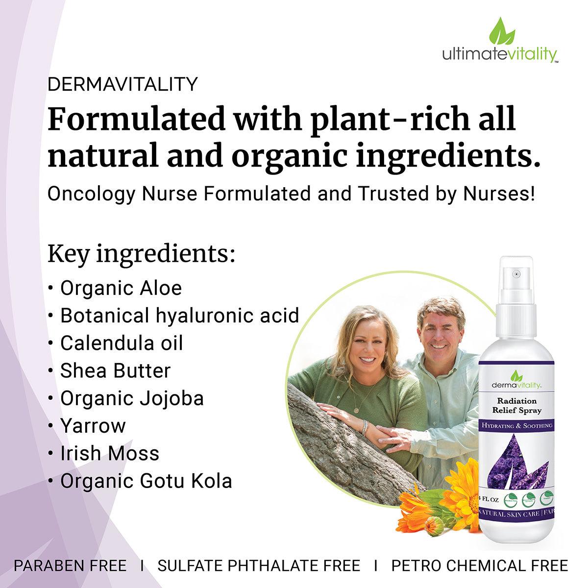 formulated with plant rich all natural ingredients