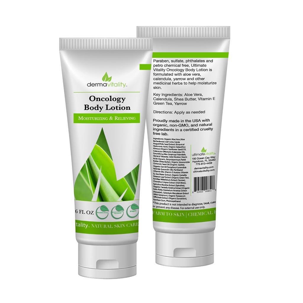 Oncology Lotion for Chemotherapy and Radiation Patients Skin Support Bundle - Dermavitality