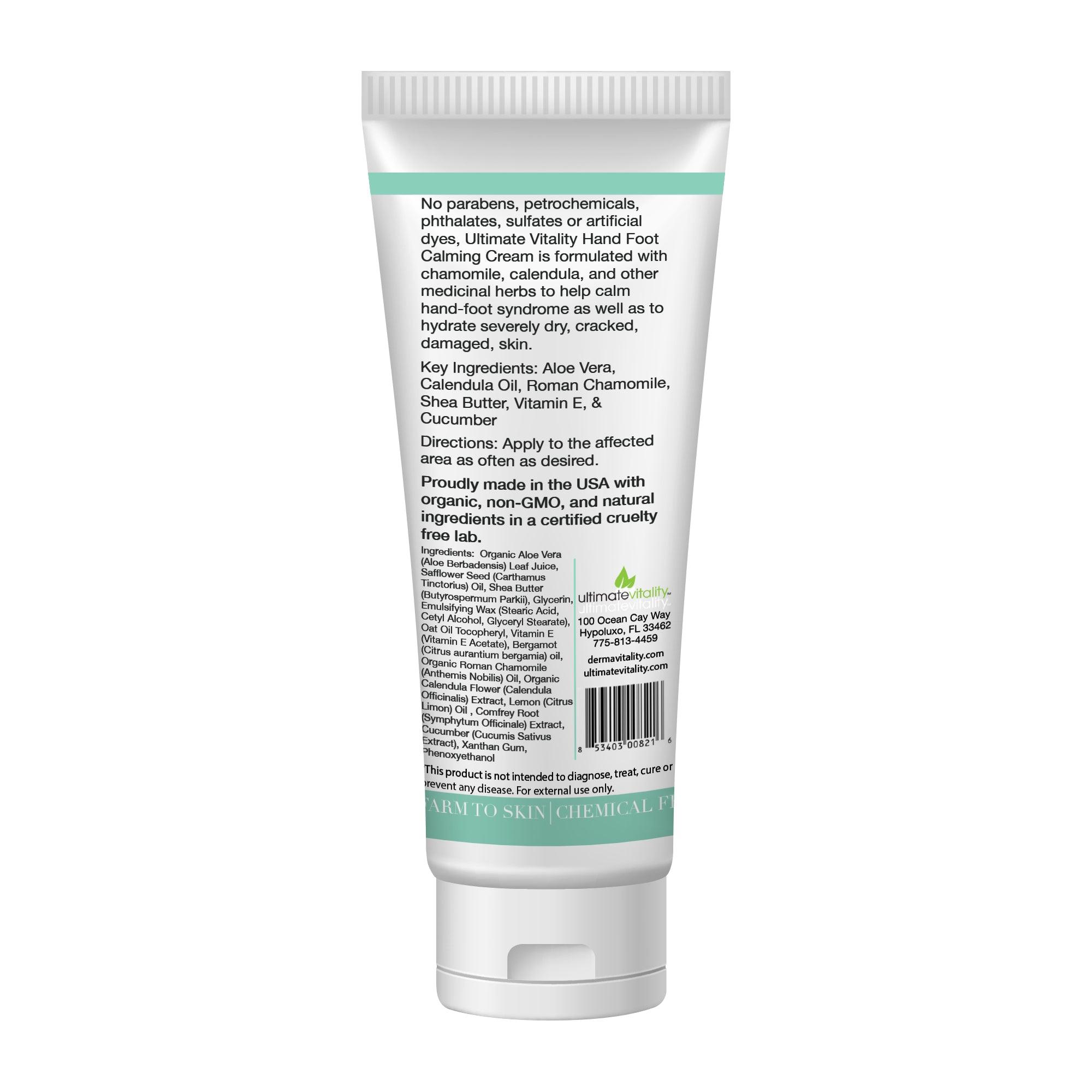Hand Foot Cream for Chemo Patients - Dermavitality