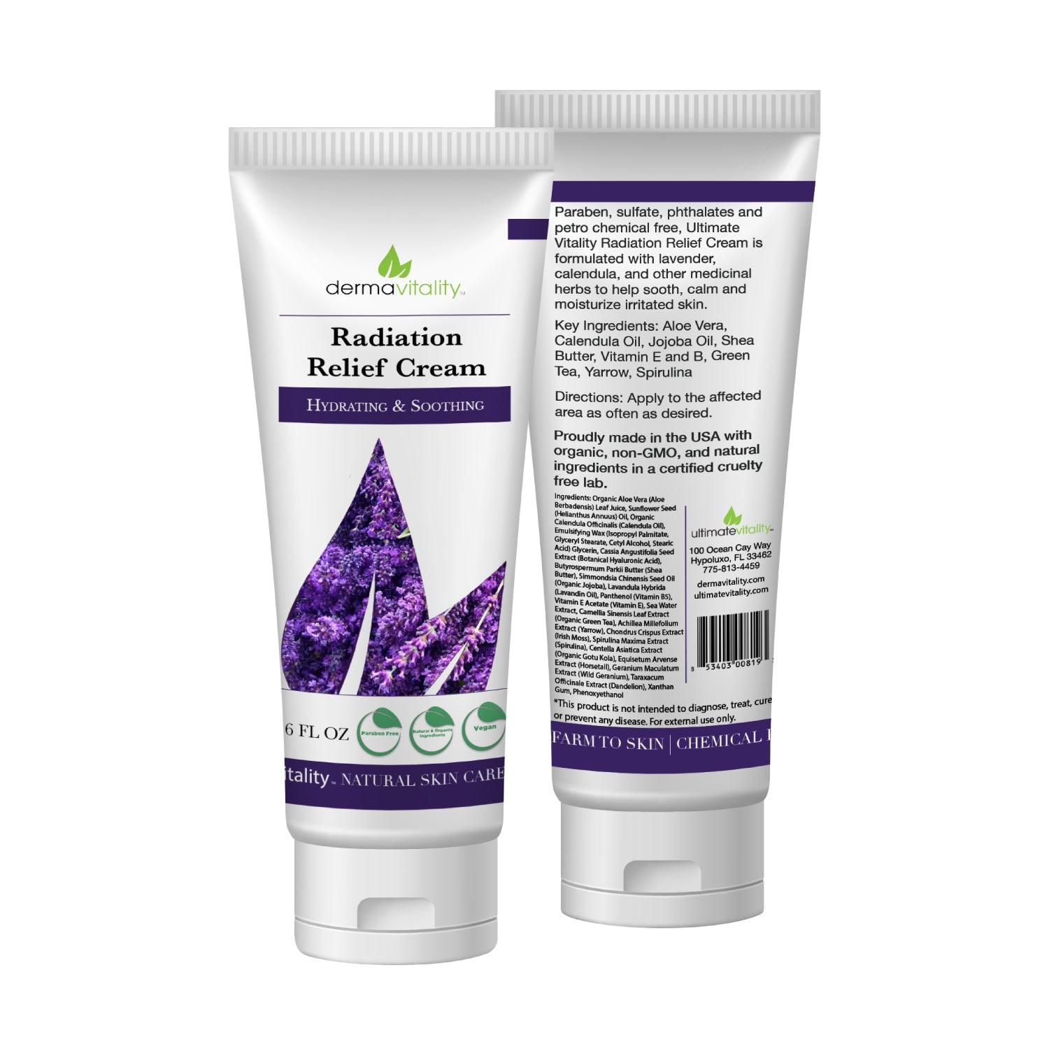 Radiation Burn Cream Calendula Spray for Radiation Therapy Patients - Dermavitality