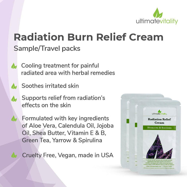 Radiation Burn Cream Travel pack - Dermavitality