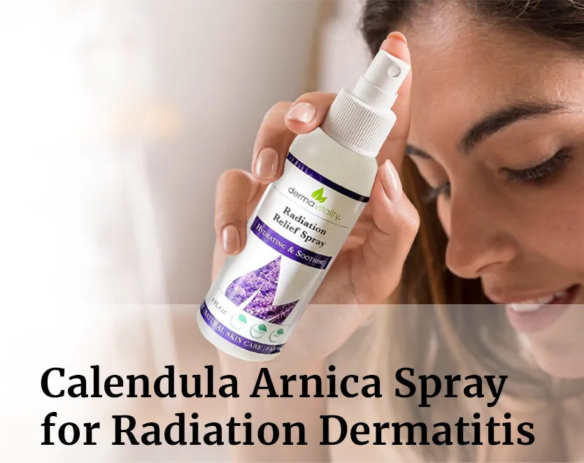 Radiation Burn Healing Bundle: Calendula Cream & Spray