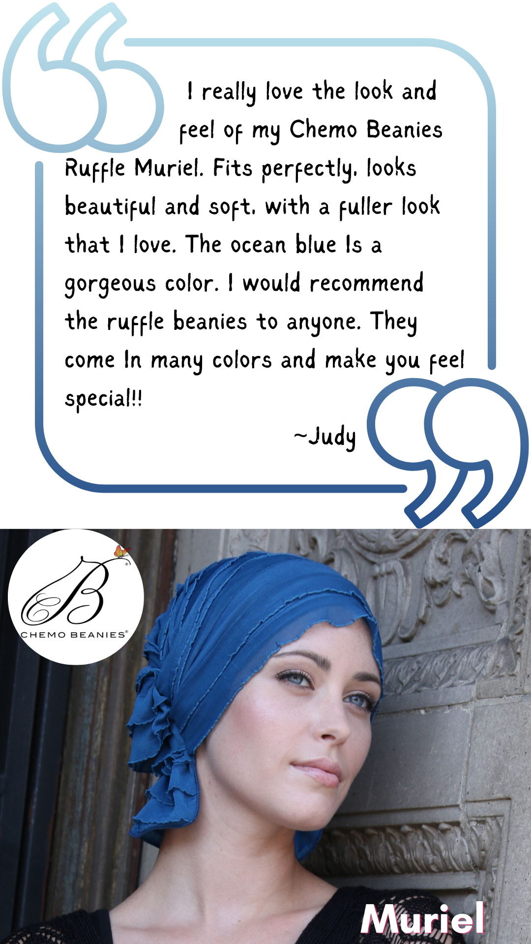 Scarves - Chemo Beanies® - Muriel