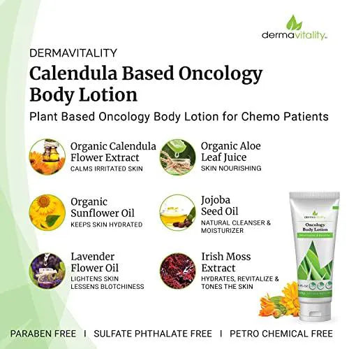 calendula based oncology body lotion