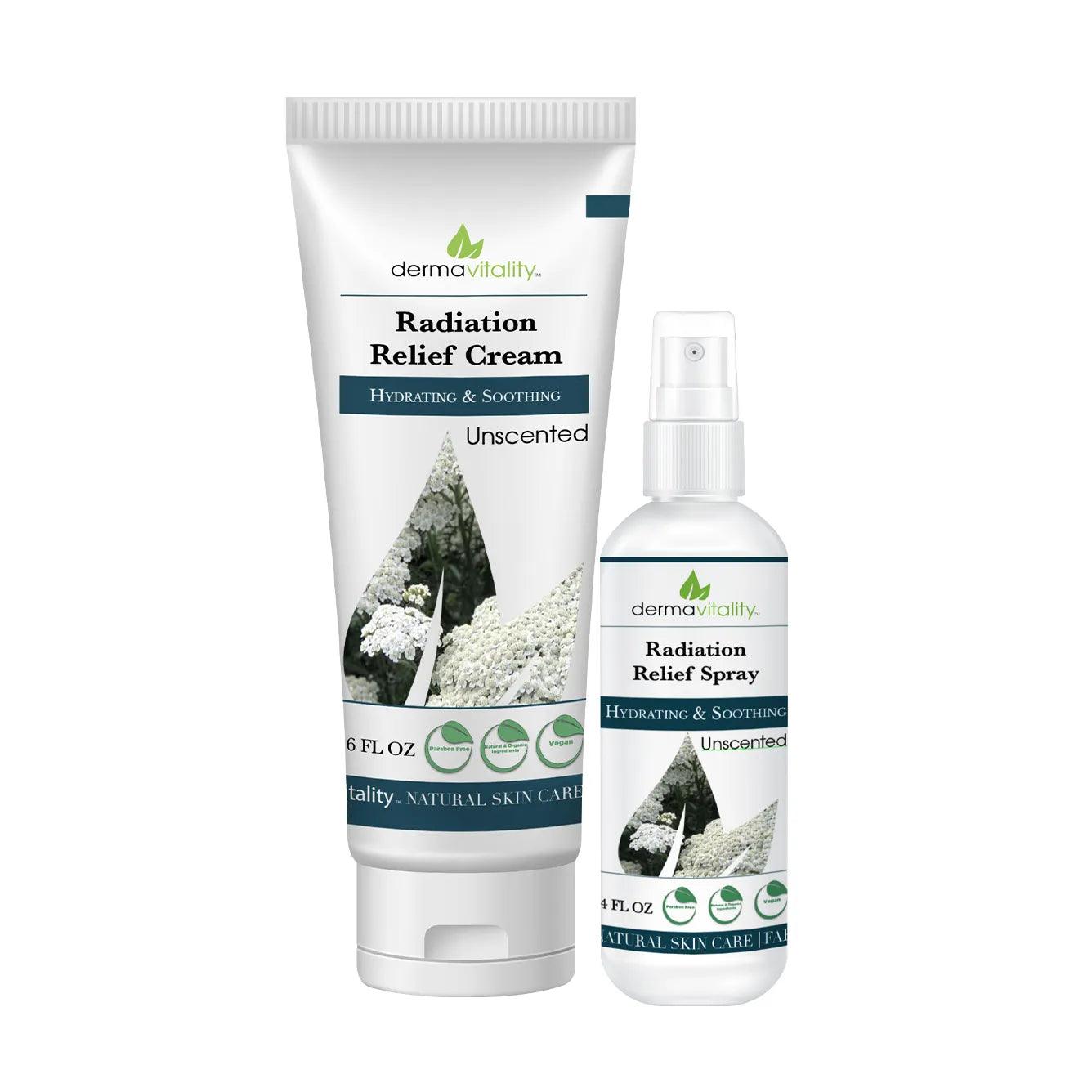 Radiation Burn Cream Calendula Spray for Radiation Therapy Patients - Dermavitality