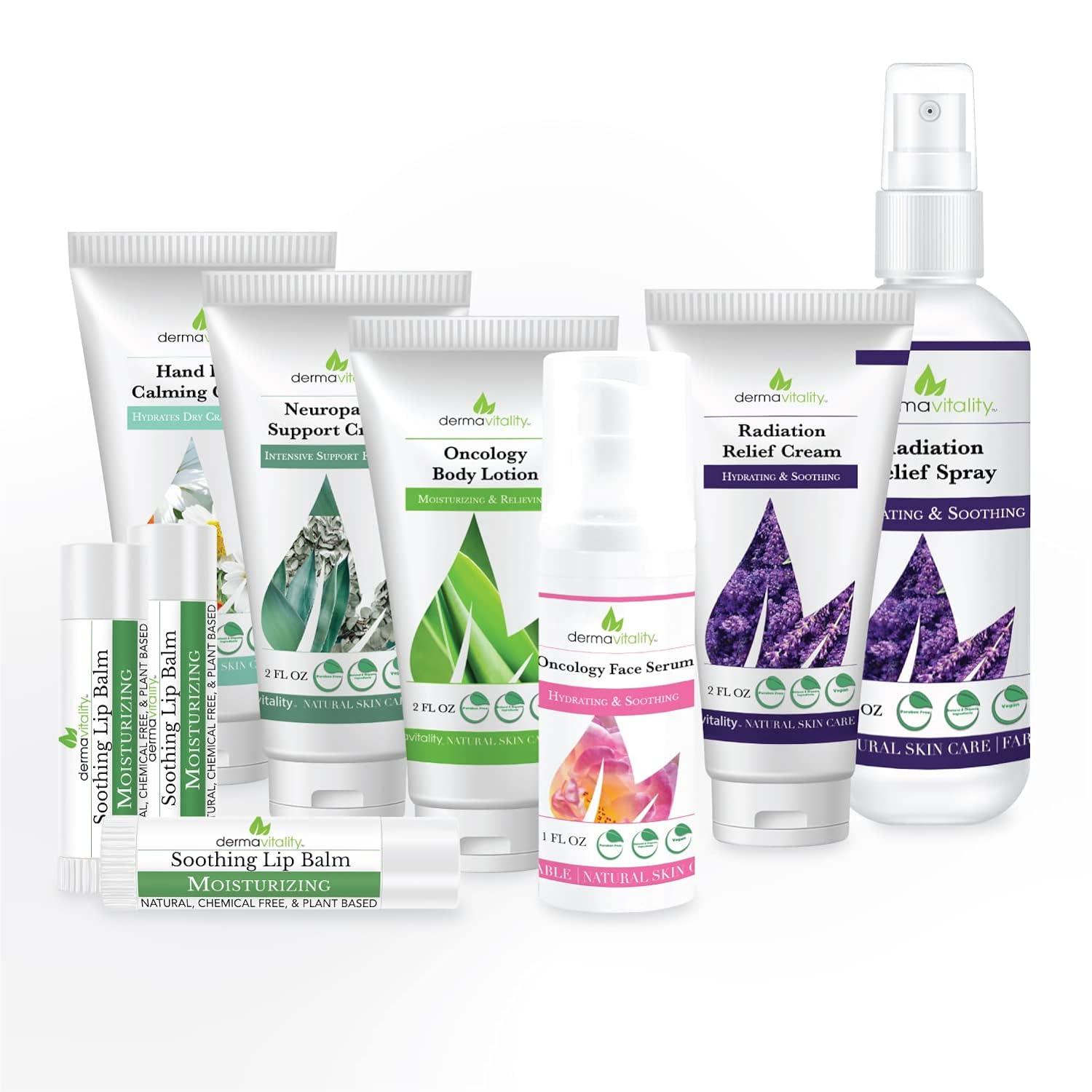 Chemo Skin Care Comfort Kit For Chemo and Radiation Patients - Dermavitality
