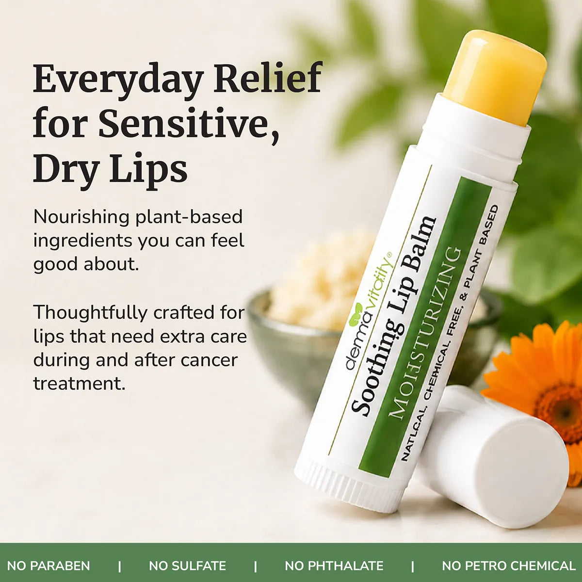 Best Lip Balm for Chemo Patients- Organic & Oncology-Safe