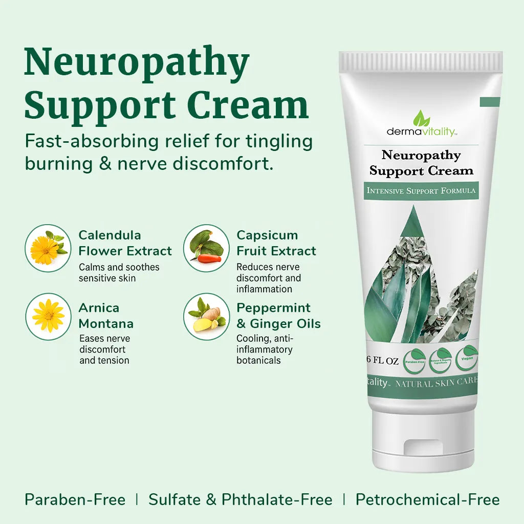 Neuropathy Relief Cream for Tingling, Burning & Numbness in Feet and Hands