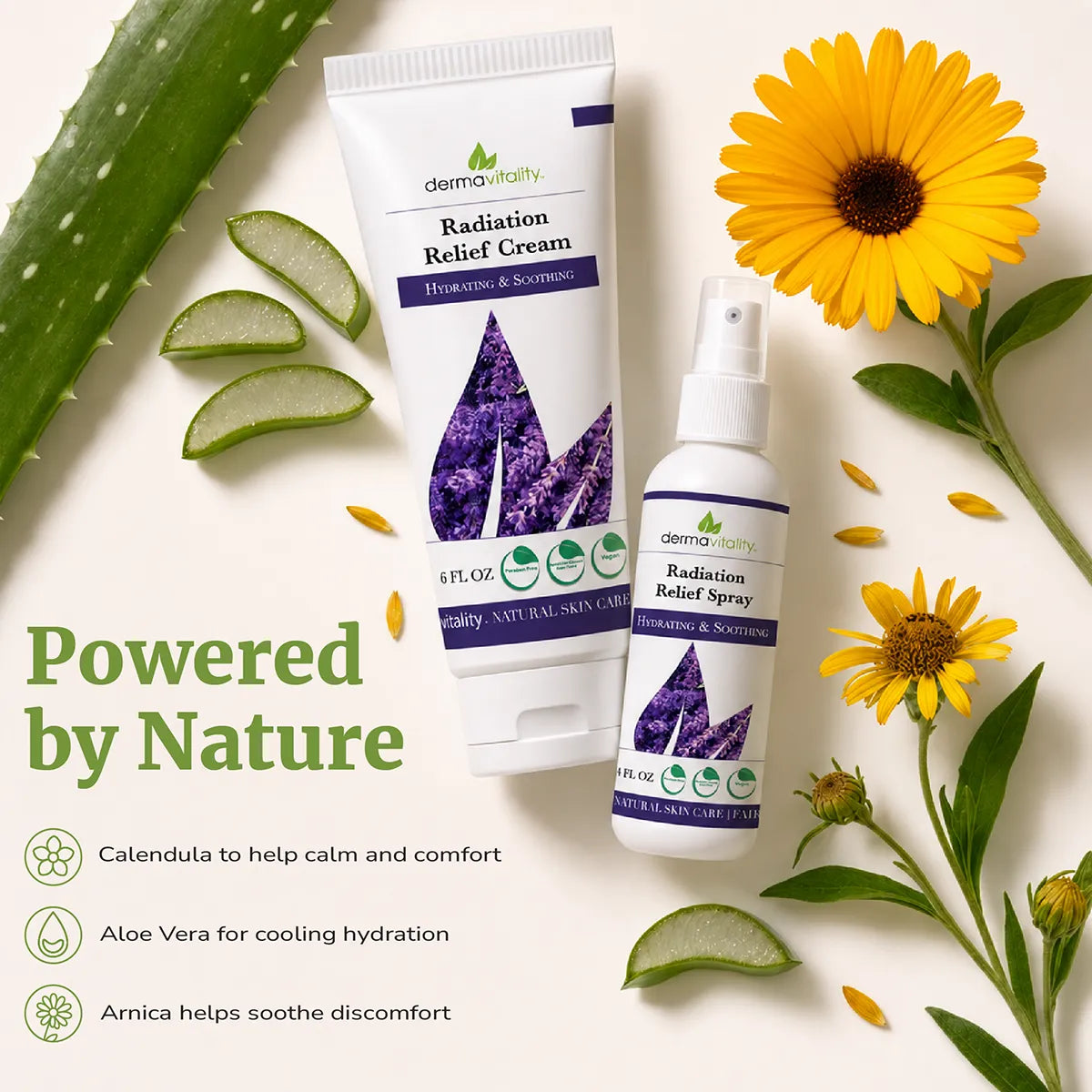 Calendula Spray & Cream for Radiation Therapy Patients
