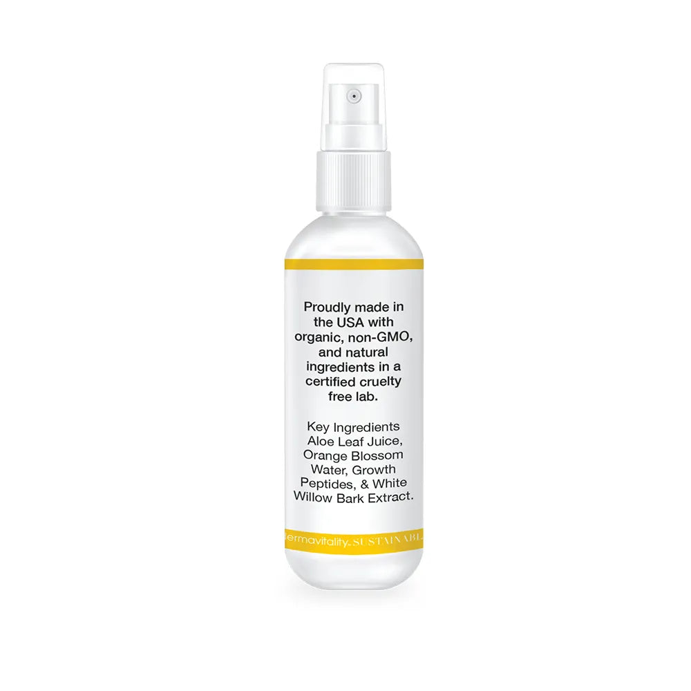 Spray para el crecimiento del cabello - Fórmula calmante para el cuero cabelludo