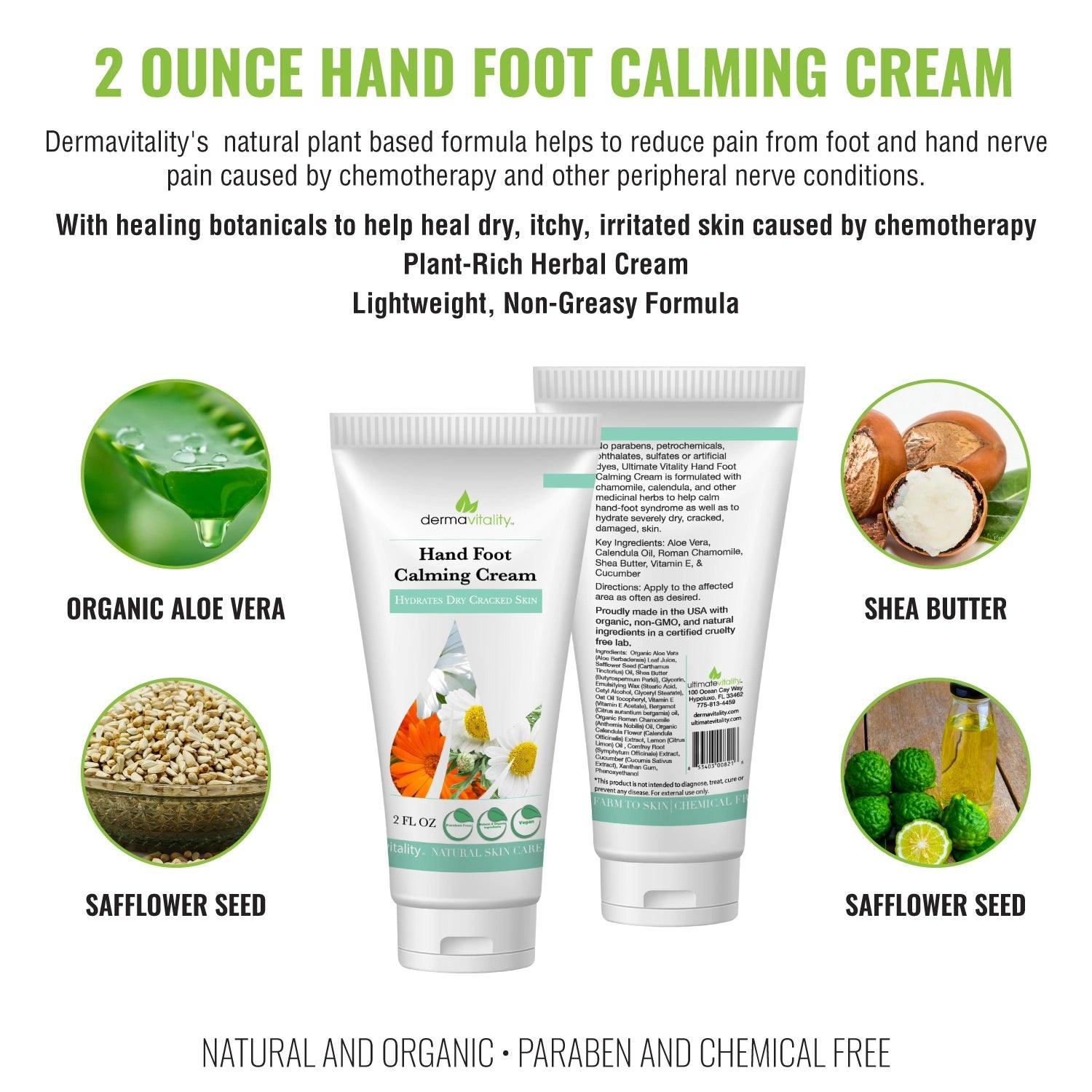 2 ounce hand foot calming cream